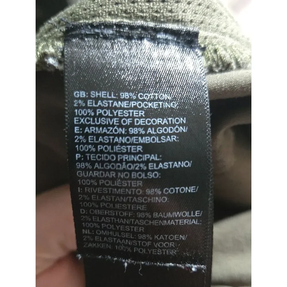 The North Face Olive Green Flat-Front Men's Shorts